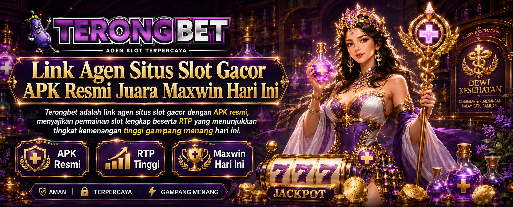 Banner panjang terongbet